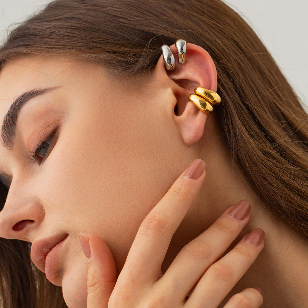 Lomenda Organic Dome Ear Cuffs