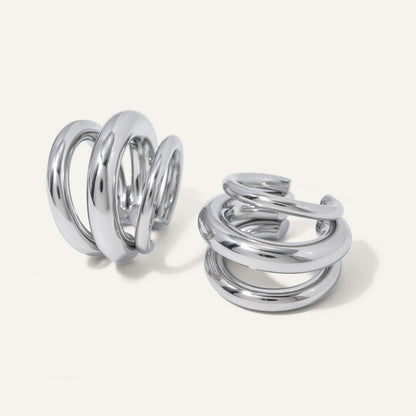 Lomenda Triple Loop Ear Cuffs