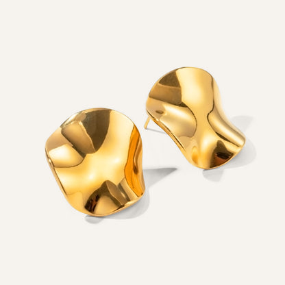 Lomenda Fluid Curve Earrings