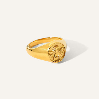 Lomenda Angelic Crest Ring